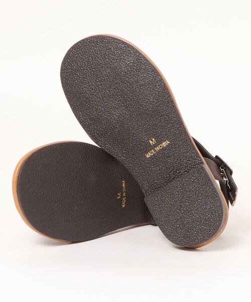 ehka sopo（エヘカソポ）の「アシンメトリーサンダル（サンダル・レディース・オフホワイト/シルバー/ブラウン・LARGE/MEDIUM）」の5枚目の写真