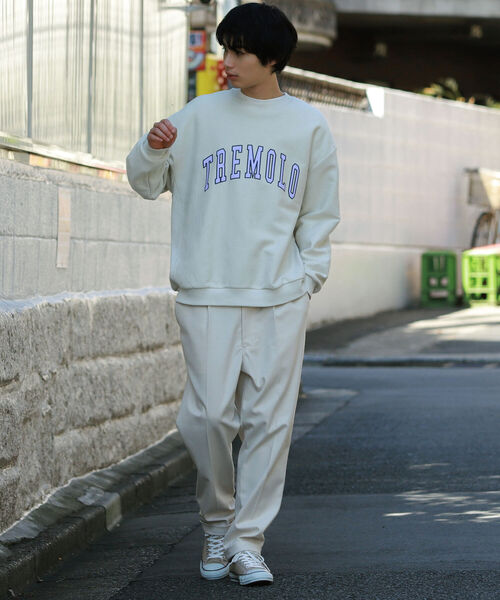 BeAMS DOT（ビームスドット）の「BeAMS DOT / スリム テーパードパンツ21FW（スラックス・メンズ・ブラウン/オフホワイト・SMALL/MEDIUM/LARGE）」の6枚目の写真
