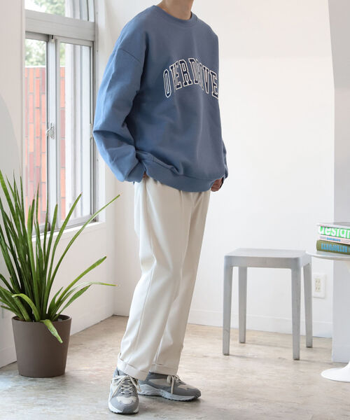 BeAMS DOT（ビームスドット）の「BeAMS DOT / スリム テーパードパンツ21FW（スラックス・メンズ・ブラウン/オフホワイト・SMALL/MEDIUM/LARGE）」の4枚目の写真