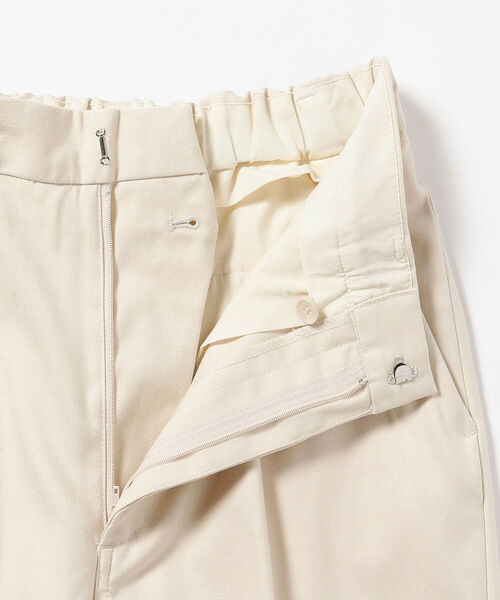 BeAMS DOT（ビームスドット）の「BeAMS DOT / スリム テーパードパンツ21FW（スラックス・メンズ・ブラウン/オフホワイト・SMALL/MEDIUM/LARGE）」の18枚目の写真