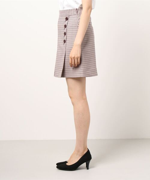 SEE BY CHLOE(シーバイクロエ)の「Aラインのショートスカート(スカート・レディース・ベージュ系その他・34/36)」の2枚目の写真