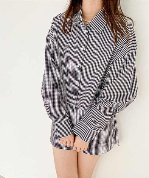 EPIMI E'PIMMY（エピミエピミー）の「ポーチ付ルームウェアセット（ルームウェア/パジャマ・レディース・ブラック/ベージュ/ブルー/コーラルピンク・MEDIUM）」の8枚目の写真