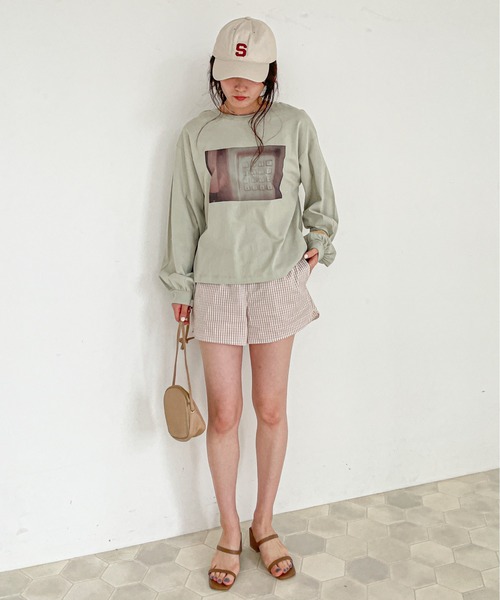 EPIMI E'PIMMY（エピミエピミー）の「ポーチ付ルームウェアセット（ルームウェア/パジャマ・レディース・ブラック/ベージュ/ブルー/コーラルピンク・MEDIUM）」の22枚目の写真