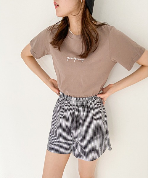 EPIMI E'PIMMY（エピミエピミー）の「ポーチ付ルームウェアセット（ルームウェア/パジャマ・レディース・ブラック/ベージュ/ブルー/コーラルピンク・MEDIUM）」の13枚目の写真