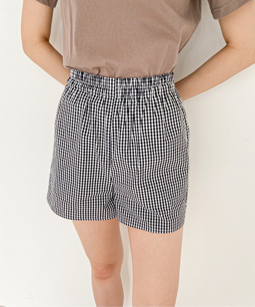 EPIMI E'PIMMY（エピミエピミー）の「ポーチ付ルームウェアセット（ルームウェア/パジャマ・レディース・ブラック/ベージュ/ブルー/コーラルピンク・MEDIUM）」の14枚目の写真