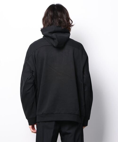 ATTACHMENT（アタッチメント）の「C/PE DOUBLE KNIT HOODED SWEATSHIRT（パーカー・メンズ・ブラウン/ブラック/オフホワイト・2/1/3）」の16枚目の写真