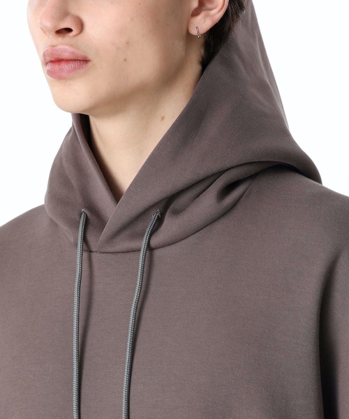 ATTACHMENT（アタッチメント）の「C/PE DOUBLE KNIT HOODED SWEATSHIRT（パーカー・メンズ・ブラウン/ブラック/オフホワイト・2/1/3）」の9枚目の写真