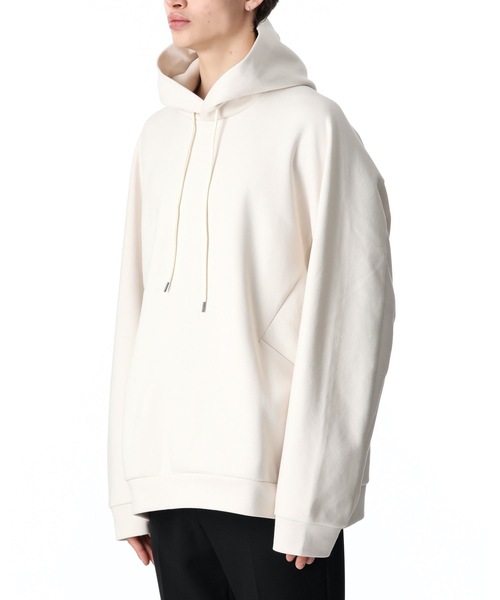 ATTACHMENT（アタッチメント）の「C/PE DOUBLE KNIT HOODED SWEATSHIRT（パーカー・メンズ・ブラウン/ブラック/オフホワイト・2/1/3）」の13枚目の写真