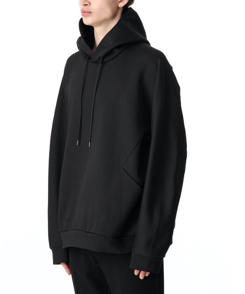 ATTACHMENT（アタッチメント）の「C/PE DOUBLE KNIT HOODED SWEATSHIRT（パーカー・メンズ・ブラウン/ブラック/オフホワイト・2/1/3）」の14枚目の写真