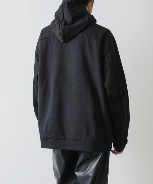 ATTACHMENT（アタッチメント）の「C/PE DOUBLE KNIT HOODED SWEATSHIRT（パーカー・メンズ・ブラウン/ブラック/オフホワイト・2/1/3）」の19枚目の写真