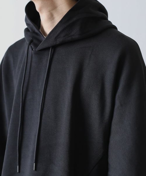 ATTACHMENT（アタッチメント）の「C/PE DOUBLE KNIT HOODED SWEATSHIRT（パーカー・メンズ・ブラウン/ブラック/オフホワイト・2/1/3）」の20枚目の写真