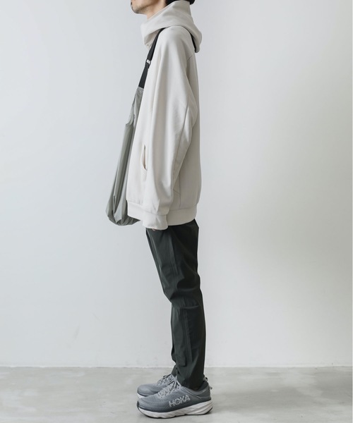 ATTACHMENT（アタッチメント）の「C/PE DOUBLE KNIT HOODED SWEATSHIRT（パーカー・メンズ・ブラウン/ブラック/オフホワイト・2/1/3）」の5枚目の写真