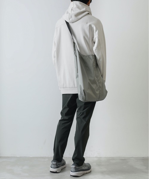 ATTACHMENT（アタッチメント）の「C/PE DOUBLE KNIT HOODED SWEATSHIRT（パーカー・メンズ・ブラウン/ブラック/オフホワイト・2/1/3）」の4枚目の写真