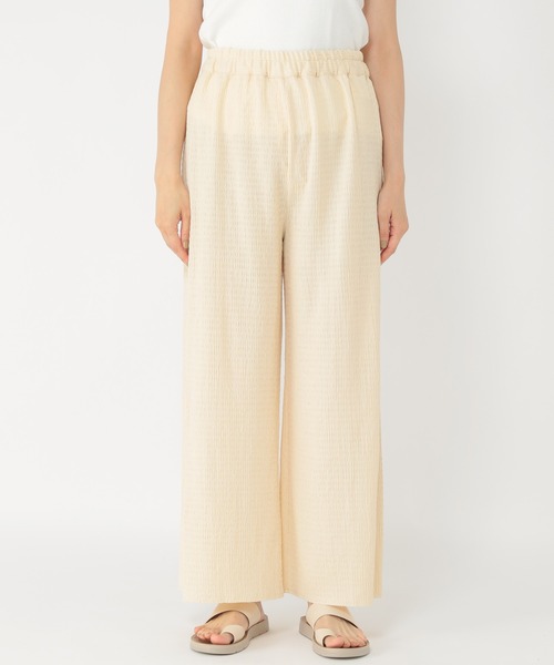 studio CLIP（スタディオクリップ）の「セルフカットポコポコパンツ（その他パンツ・レディース・オレンジ/オリーブ/アイボリー・MEDIUM/LARGE）」の9枚目の写真