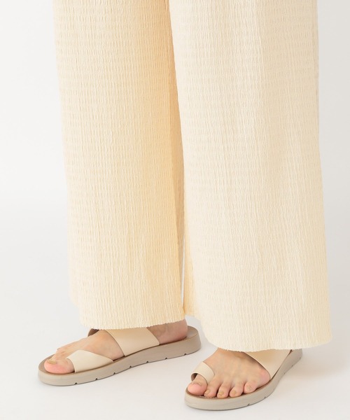 studio CLIP（スタディオクリップ）の「セルフカットポコポコパンツ（その他パンツ・レディース・オレンジ/オリーブ/アイボリー・MEDIUM/LARGE）」の13枚目の写真