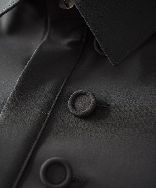 SHAREEF（シャリーフ）の「TR TWILL LONG SHIRTS（シャツ/ブラウス・メンズ・モカ/ブラック/ホワイト系その他・1/2/3）」の7枚目の写真