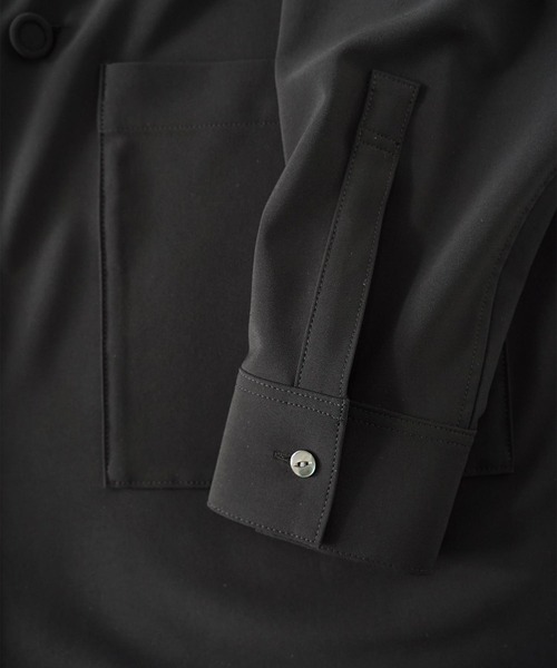 SHAREEF（シャリーフ）の「TR TWILL LONG SHIRTS（シャツ/ブラウス・メンズ・モカ/ブラック/ホワイト系その他・1/2/3）」の12枚目の写真