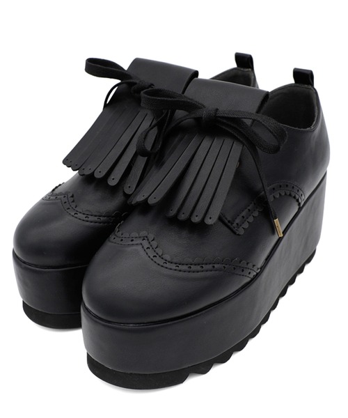 MILK（ミルク）の「タッセルプラットフォーム Shoes（ローファー・レディース・A/B/C・S/M/L）」の3枚目の写真