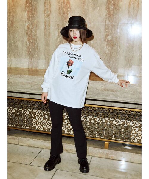 jouetie（ジュエティ）の「イージーフィットフレアパンツ（その他パンツ・レディース・ブラック/カーキ/ブルー/その他1/その他2・SMALL/MEDIUM/LARGE）」の18枚目の写真