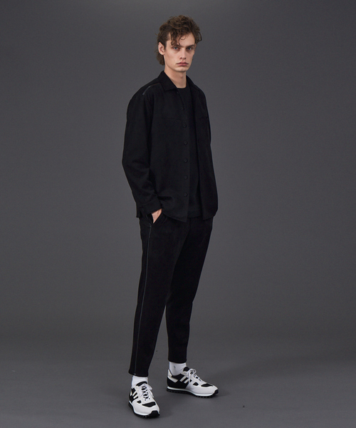 5351 POUR LES HOMMES(ゴーサンゴーイチプールオム)の「ワッフル クルーネック ニット(ニット/セーター・メンズ・ホワイト/グレー/ブラック・44/46/48/50)」の16枚目の写真