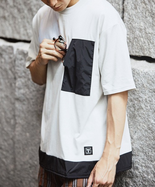 URBAN RESEARCH DOORS（アーバンリサーチドアーズ）の「JACKALL KIRIKAE SHORT-SLEEVE T-SHIRTS（Tシャツ/カットソー・メンズ・オレンジ/グリーン/ホワイト系その他・MEDIUM/LARGE）」の6枚目の写真