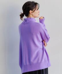 green label relaxing | LAUNDRY タートル ネック ニット ボーダー -ウォッシャブル-(ニット/セーター)