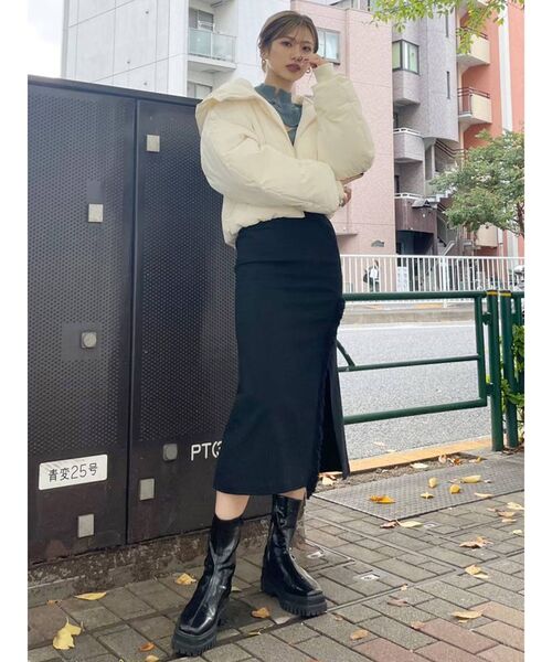 MURUA（ムルーア）の「アーバンワークブーツ（ブーツ・レディース・ブラック/キャメル・35/36/37）」の7枚目の写真