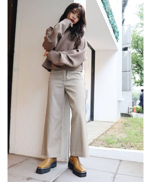 MURUA（ムルーア）の「アーバンワークブーツ（ブーツ・レディース・ブラック/キャメル・35/36/37）」の4枚目の写真