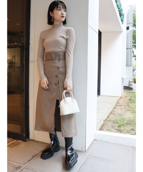 MURUA（ムルーア）の「アーバンワークブーツ（ブーツ・レディース・ブラック/キャメル・35/36/37）」の15枚目の写真