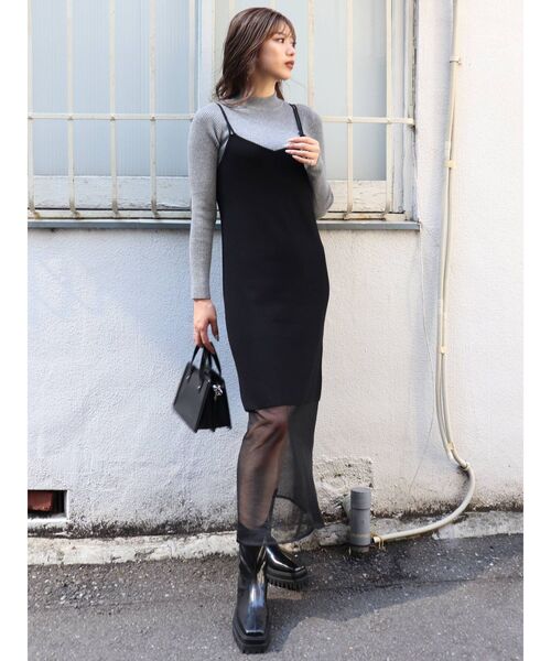 MURUA（ムルーア）の「アーバンワークブーツ（ブーツ・レディース・ブラック/キャメル・35/36/37）」の18枚目の写真