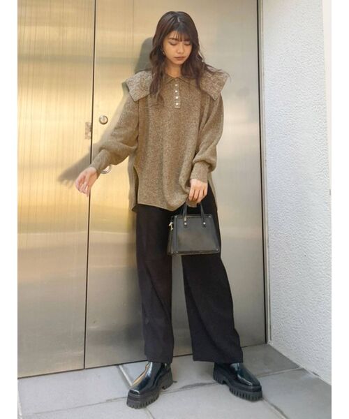 MURUA（ムルーア）の「アーバンワークブーツ（ブーツ・レディース・ブラック/キャメル・35/36/37）」の19枚目の写真