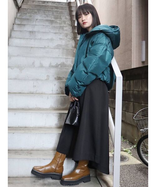 MURUA（ムルーア）の「アーバンワークブーツ（ブーツ・レディース・ブラック/キャメル・35/36/37）」の22枚目の写真