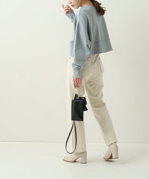 RAY CASSIN（レイカズン）の「前後2wayショート丈カーディガン（Tシャツ/カットソー・レディース・ブルー/ラベンダー/杢グレー・FREE）」の8枚目の写真