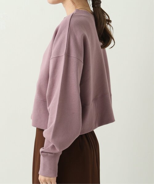 RAY CASSIN（レイカズン）の「前後2wayショート丈カーディガン（Tシャツ/カットソー・レディース・ブルー/ラベンダー/杢グレー・FREE）」の21枚目の写真