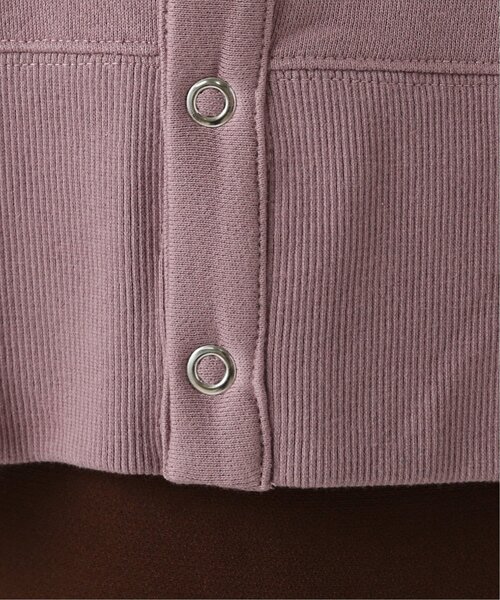 RAY CASSIN（レイカズン）の「前後2wayショート丈カーディガン（Tシャツ/カットソー・レディース・ブルー/ラベンダー/杢グレー・FREE）」の7枚目の写真