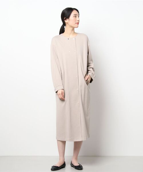 human woman(ヒューマンウーマン)の「◆コンパクトミニ裏毛ワンピース(ワンピース・レディース・カーキ/ダークベージュ・MEDIUM)」の18枚目の写真