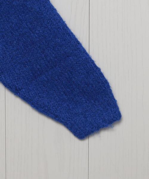 H　BEAUTY&YOUTH UNITED ARROWS（エイチビューティーアンドユースユナイテッドアローズ）の「＜H＞COLOR KNIT/ニット：（ニット/セーター・メンズ・ブラック/イエロー/オレンジ/ケリー/ロイヤルブルー・S/M/L）」の14枚目の写真