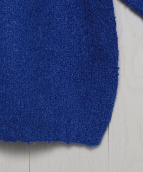 H　BEAUTY&YOUTH UNITED ARROWS（エイチビューティーアンドユースユナイテッドアローズ）の「＜H＞COLOR KNIT/ニット：（ニット/セーター・メンズ・ブラック/イエロー/オレンジ/ケリー/ロイヤルブルー・S/M/L）」の15枚目の写真
