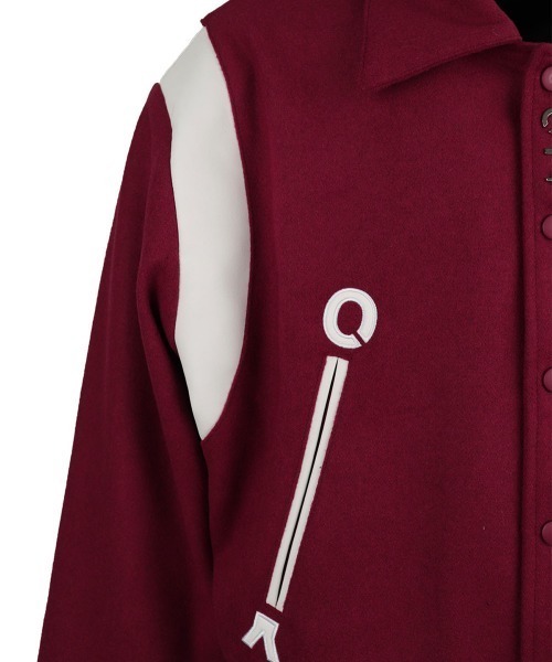 OY（オーワイ）の「『OY/オーワイ』METAL LOGO VARSITY JACKET 