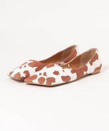 Fabby fabby | スクエアフラットパンプス(パンプス)