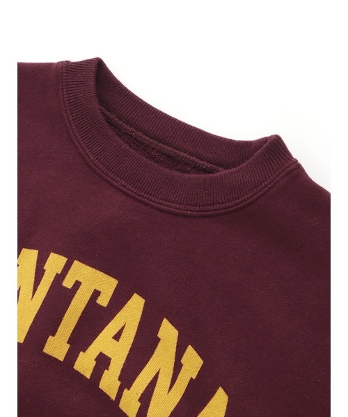 Ocean&Ground（オーシャン&グラウンド）の「カレッジロゴビッグスウェット（80～140cm）（スウェット・キッズ・ワインレッド/グリーン/グレー・110/120/80/130/95/140/90/100）」の8枚目の写真