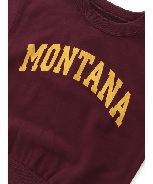 Ocean&Ground（オーシャン&グラウンド）の「カレッジロゴビッグスウェット（80～140cm）（スウェット・キッズ・ワインレッド/グリーン/グレー・110/120/80/130/95/140/90/100）」の7枚目の写真