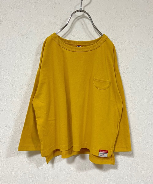 Life Support Products（ライフサポートプロダクツ）の「ワイドムジロンT（80～150cm）（Tシャツ/カットソー・キッズ・ホワイト系その他/パープル/オフホワイト/チャコール/オレンジ/マスタード/パープル系その他・80/90/95/100/110/120/130/140/150）」の6枚目の写真