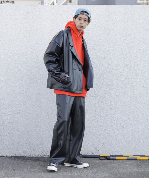 Air Tokyo（エアートウキョー）の「オーバーサイズ ビーガンレザー