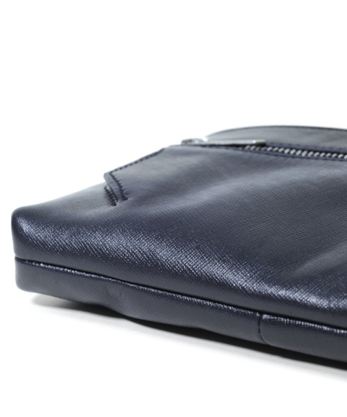 SEEKER(シーカー)の「【CITY】WATERPROOFサフィアーノレザー ウォレットショルダー SKB-021CT7(ショルダーバッグ・メンズ・ネイビー/グレイッシュベージュ/ブラック・FREE)」の10枚目の写真