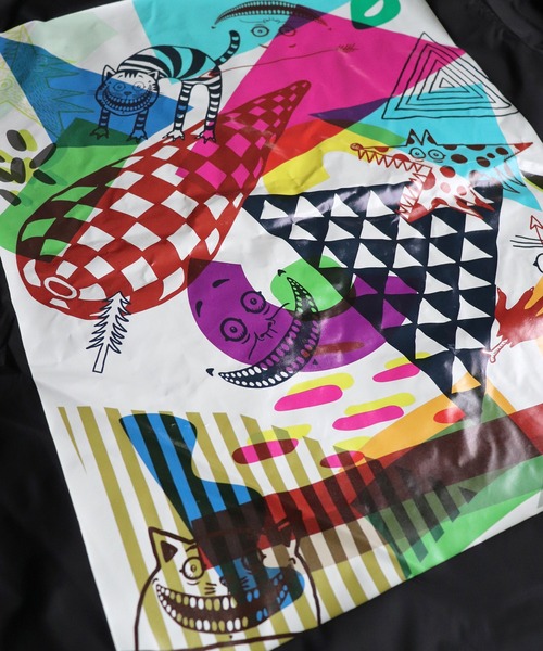 AlexanderLeeChang（アレキサンダーリーチャン）の「AlexanderLeeChang アレキサンダーリーチャン / YOSHI47 COACH JKT ビッグシルエットボアコーチジャケット / AC032108（ブルゾン・メンズ・ブラック/グリーン/ベージュ・1/3/2）」の18枚目の写真