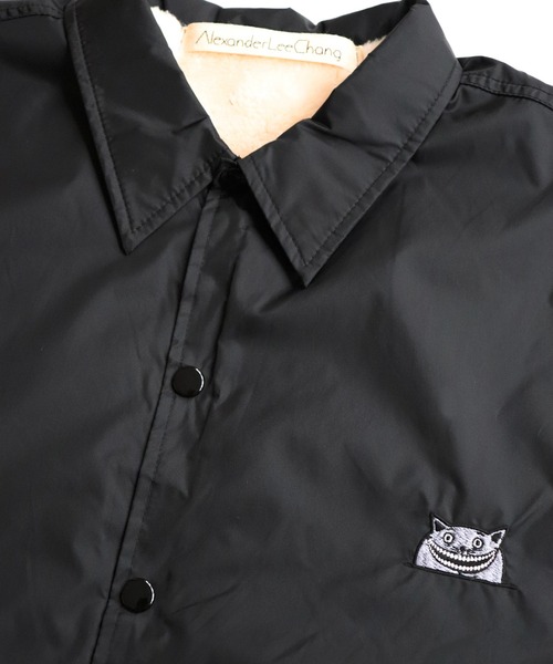 AlexanderLeeChang（アレキサンダーリーチャン）の「AlexanderLeeChang アレキサンダーリーチャン / YOSHI47 COACH JKT ビッグシルエットボアコーチジャケット / AC032108（ブルゾン・メンズ・ブラック/グリーン/ベージュ・1/3/2）」の21枚目の写真