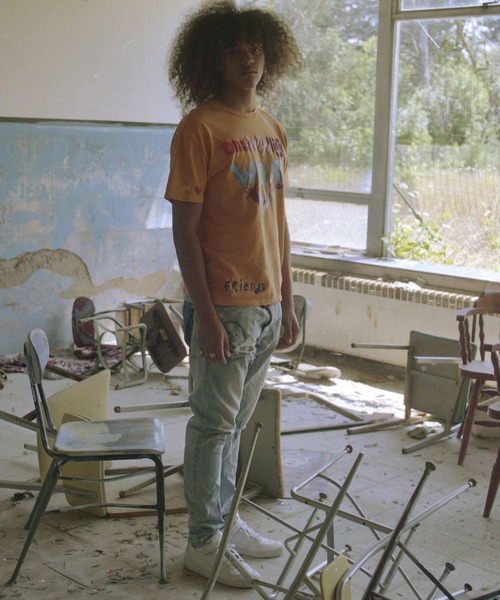 KSUBI（スビ）の「KSUBI ILY BIGGIE SS TEE (5000007009)（Tシャツ/カットソー・メンズ・オレンジ・LARGE/MEDIUM/X-LARGE）」の7枚目の写真