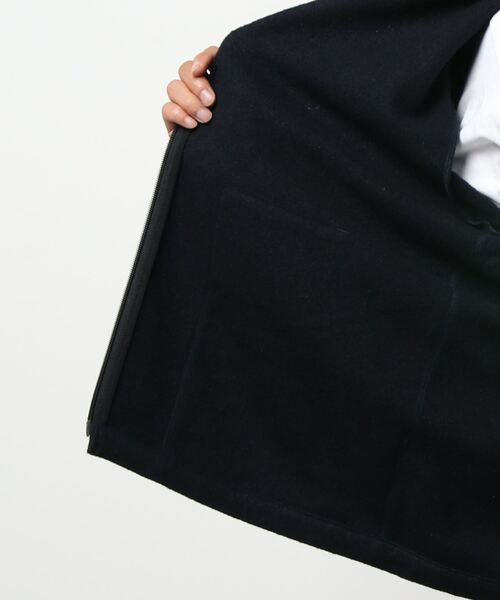 So_lemn(ソレム)の「【so_lemn/ソレム】ウーリングブルゾン(ブルゾン・メンズ・グレー系その他/ネイビー・1/2)」の13枚目の写真