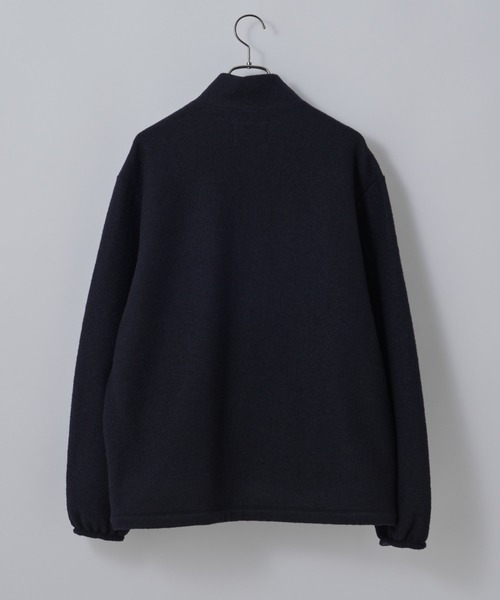 So_lemn(ソレム)の「【so_lemn/ソレム】ウーリングブルゾン(ブルゾン・メンズ・グレー系その他/ネイビー・1/2)」の9枚目の写真